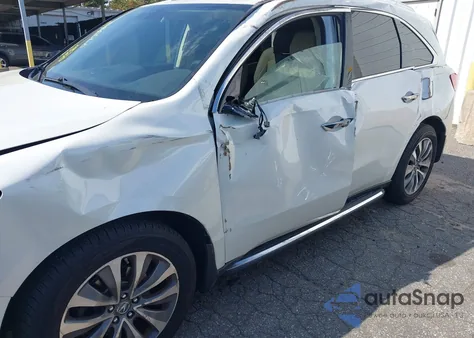 2014 Acura Mdx Technology Pkg W/Entertainment Pkg из США, поврежденный, VIN 5FRYD4H65EB002826